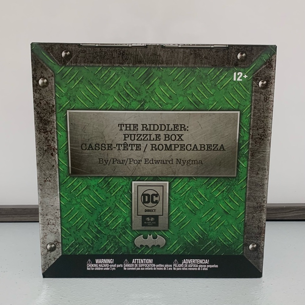 The Riddler: Puzzle Box by Edward Nygma-New